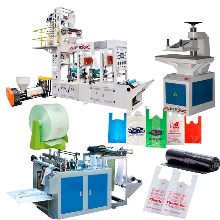 Plastik paketlar ishlab chiqarish liniyasi AF-L022