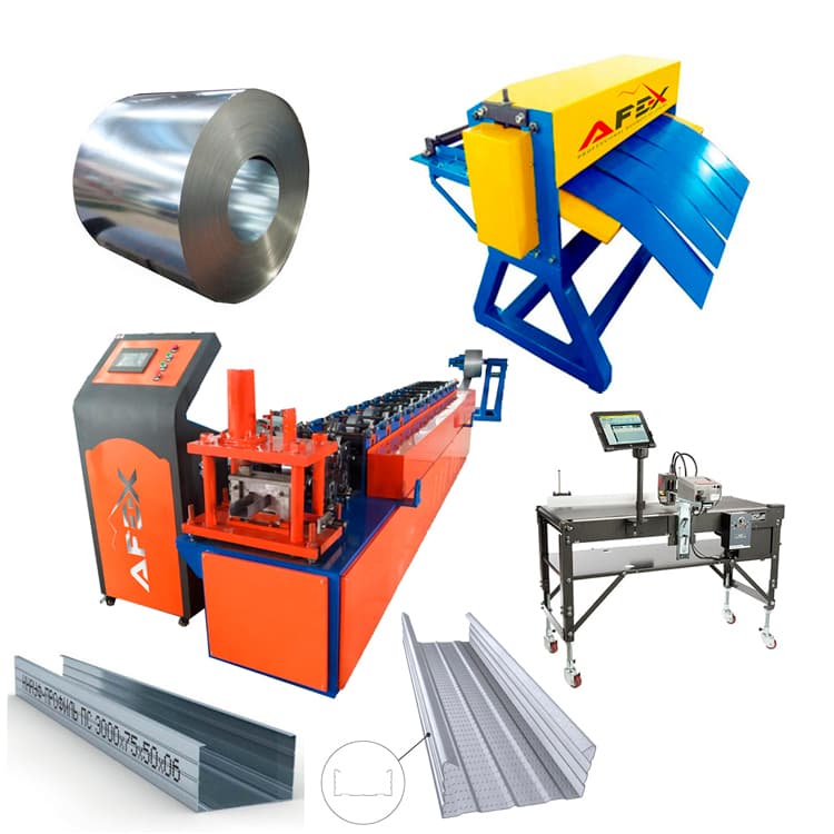 Gypsum board profile production line AF-L030 — Image 1 / 12