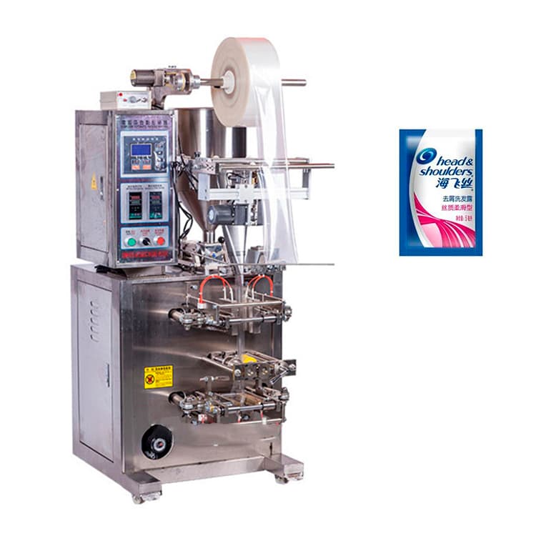 4-way automatic packaging equipment for vertical liquid products
