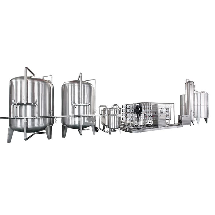 Reverse osmosis water filtration system (8000 L/h)
