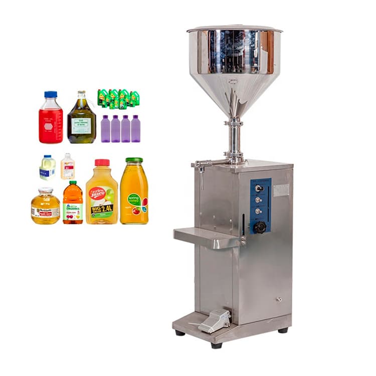 Vertical pouring (dispensing) equipment