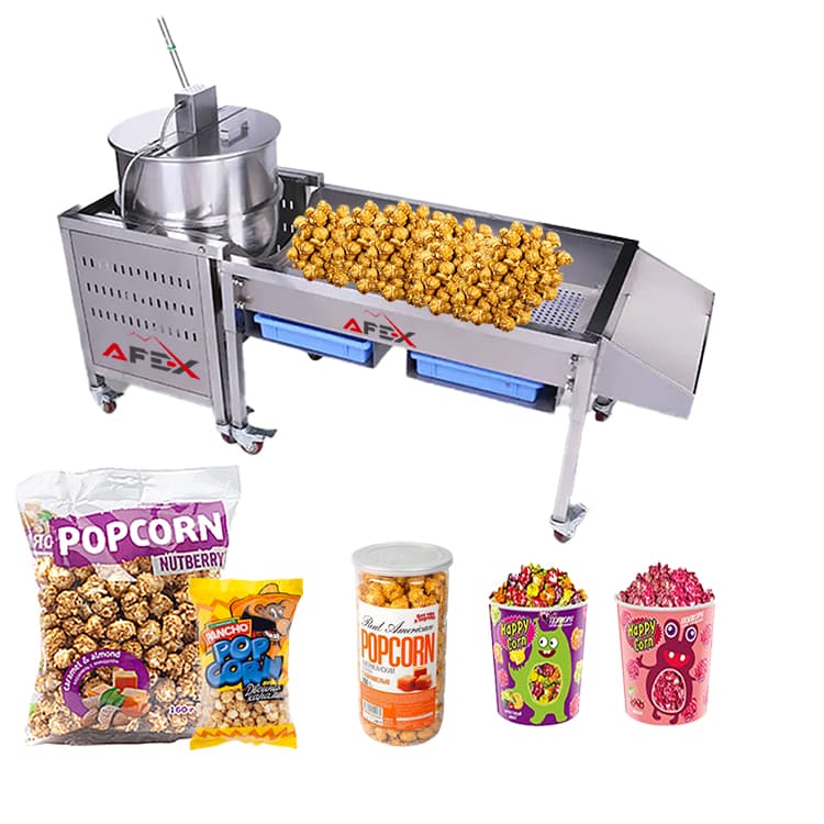 American (caramel) popcorn production equipment