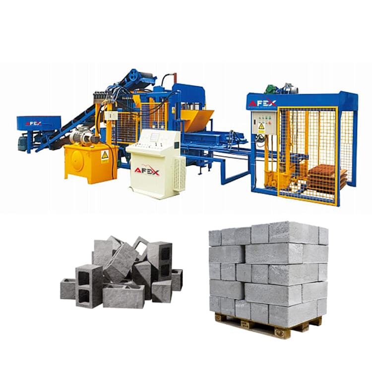 Beton blok (shlakablok) ishlab chiqarish liniyasi