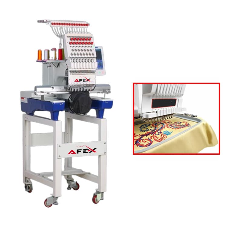 1-head embroidery machine