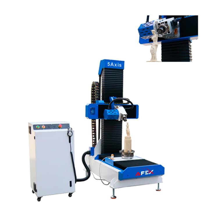 5-axis CNC (ChPU) processing equipment