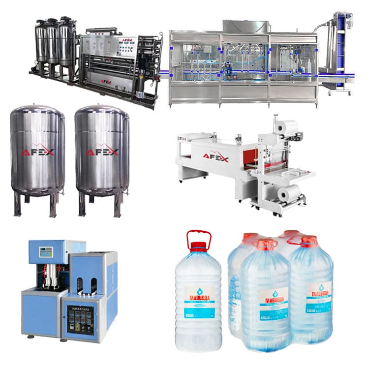 5-10 L still water production line