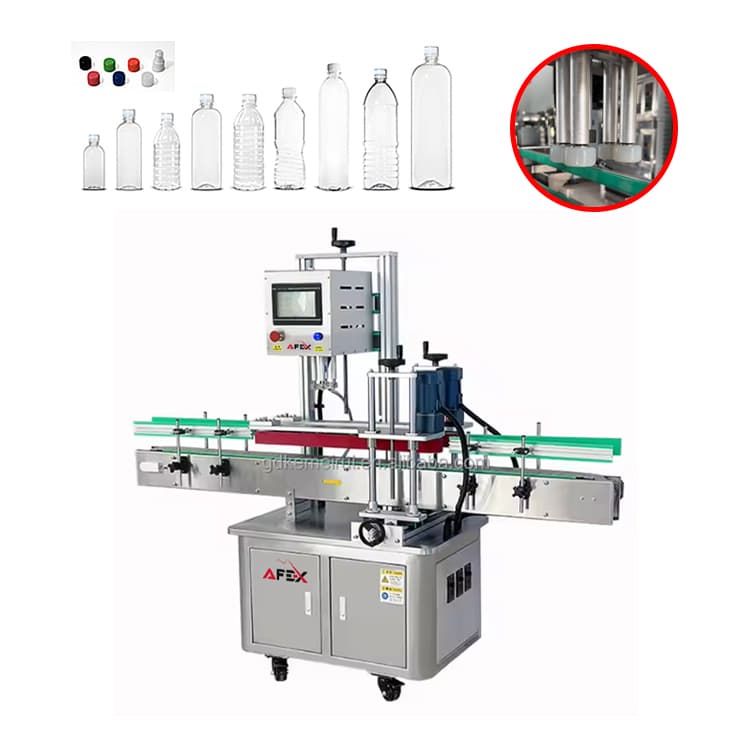 PLC-Controlled Capping Machine