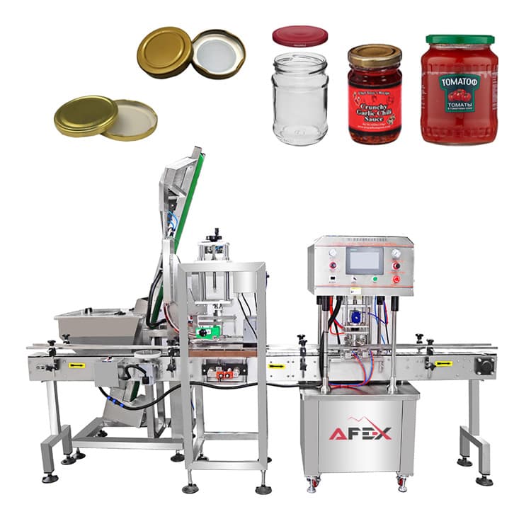 Automatic Screw Capping Machine for Jars
