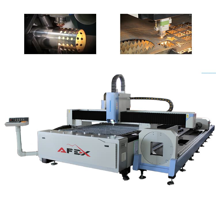 List va truba kesish lazer uskunasi 6KW AFLT-1560