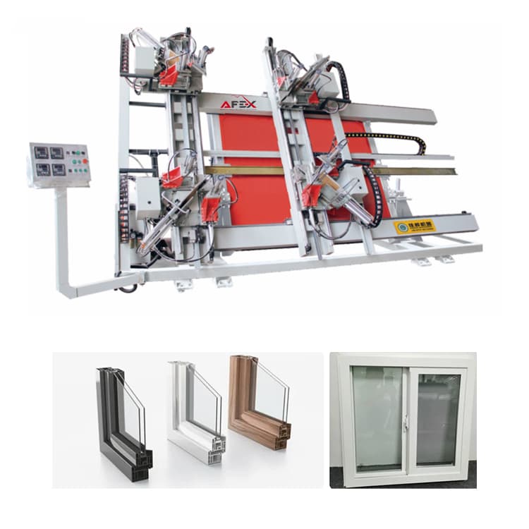 4-way window and frame welding equipment