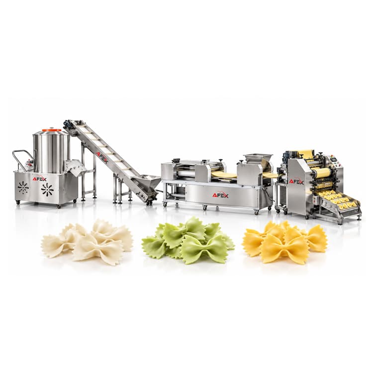 Farfalle makaron ishlab chiqarish liniyasi