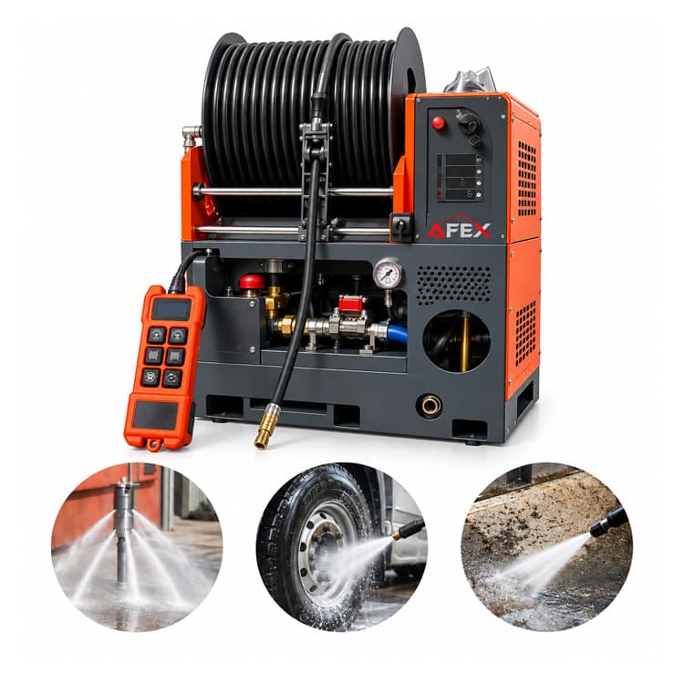 High-pressure water cleaning equipment