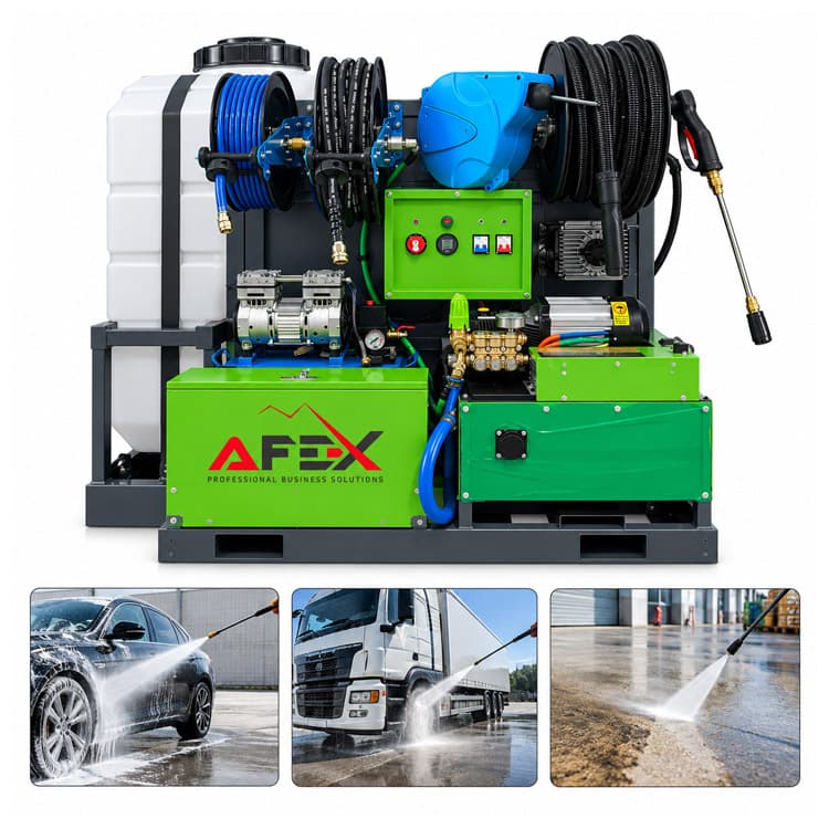 Litiy batareyali mobil avtomobil yuvish uskunasi