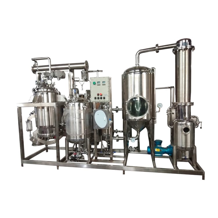 Extraction and concentration equipment