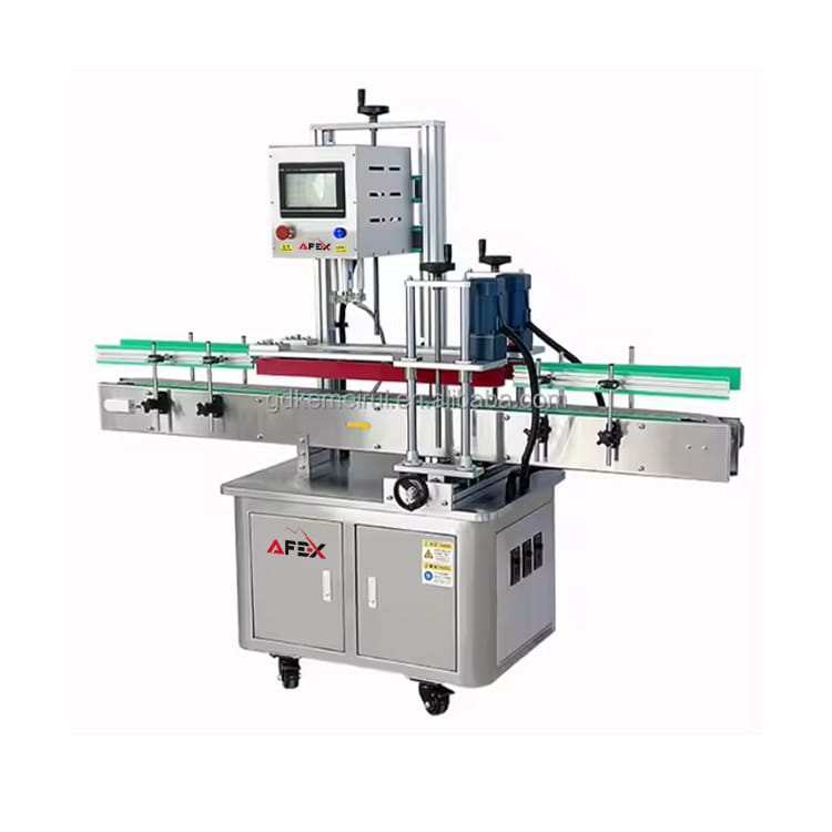 PLC-controlled capping machine