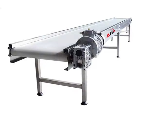 Conveyor for Collecting and Cooling Wafer Sticks