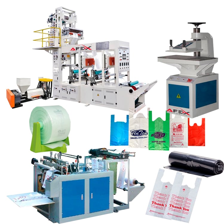 Plastik paketlar ishlab chiqarish liniyasi AF-L022 — Rasm 1 / 11