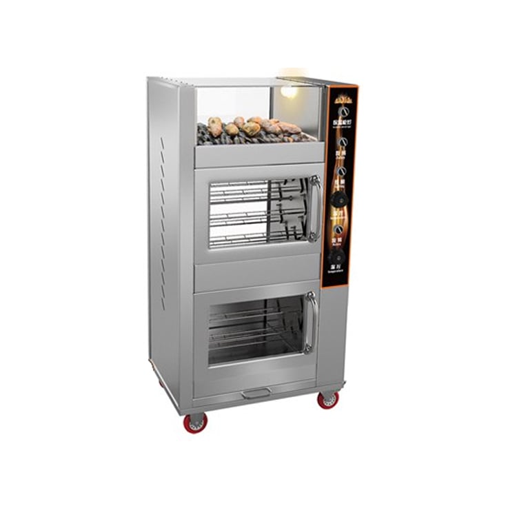 Таҷҳизоти пухтани BBQ, сихкабоб ва грил бо гармкунаки керамикӣ — Акс 1 / 1