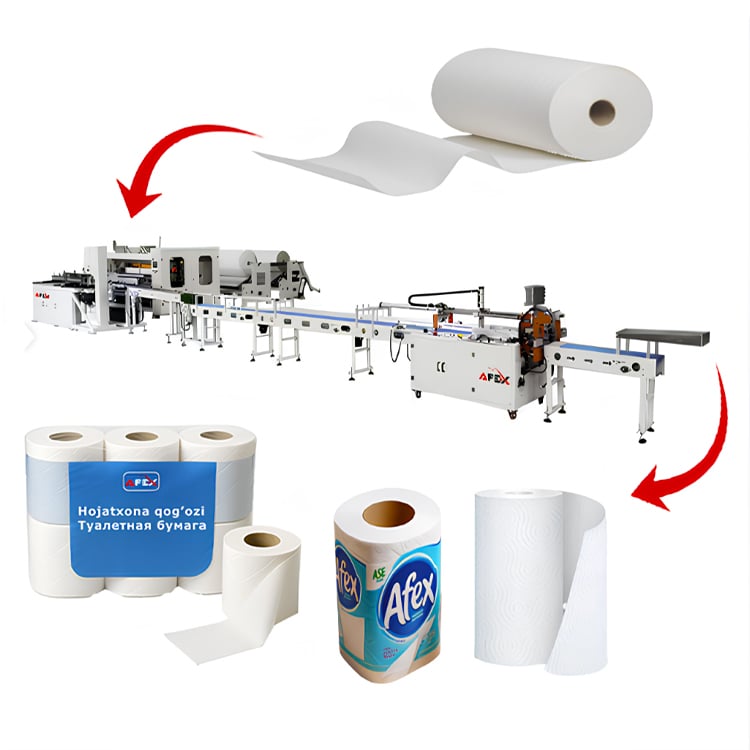 High-Speed Automatic Toilet Paper Production Line — Image 1 / 7