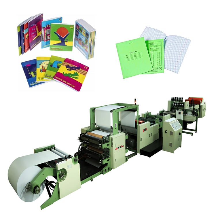 Automatic Notebook Production Line — Image 1 / 12