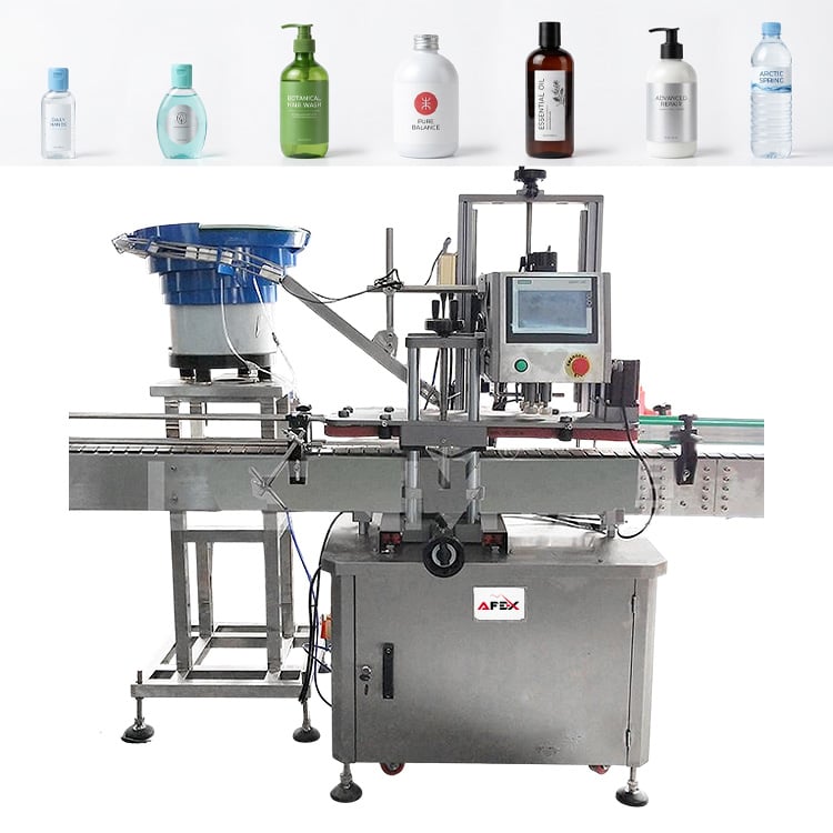 Automatic Cap Feeding and Capping Machine — Image 1 / 3