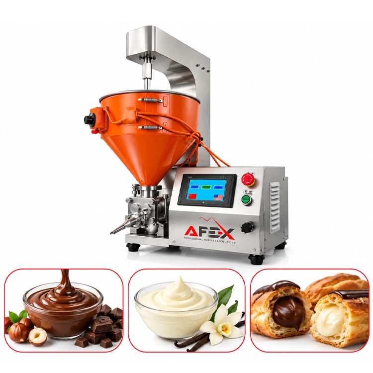 Heated Cream Filling Machine for Desserts — Image 1 / 1