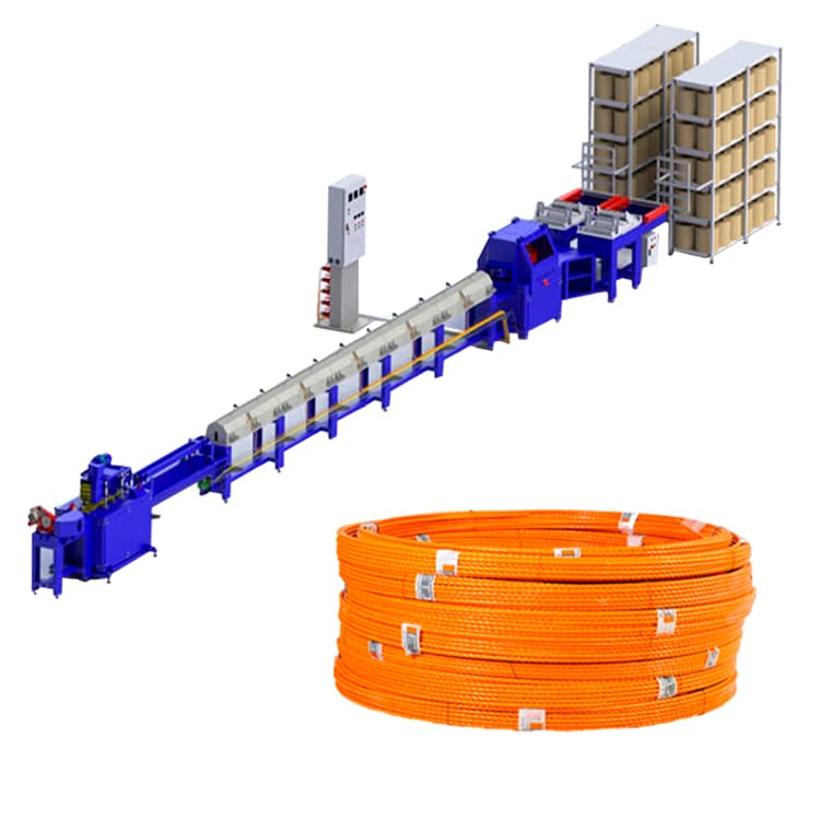 Composite fittings production line