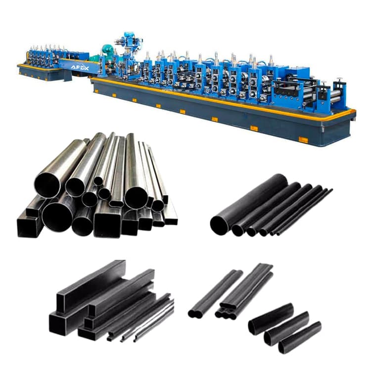 Metal pipe and profile production line