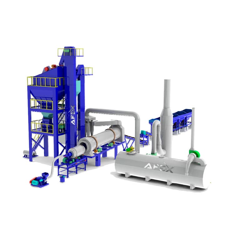 Asphalt production plant