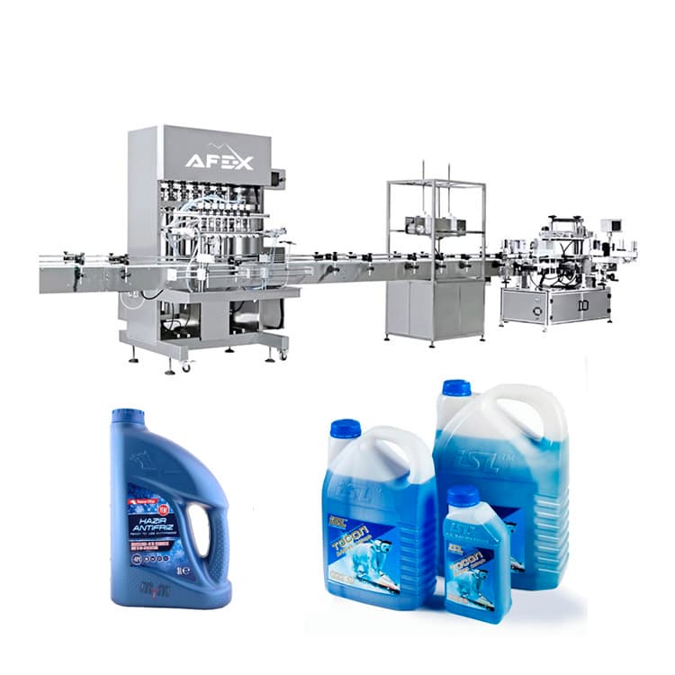 Antifreeze production line