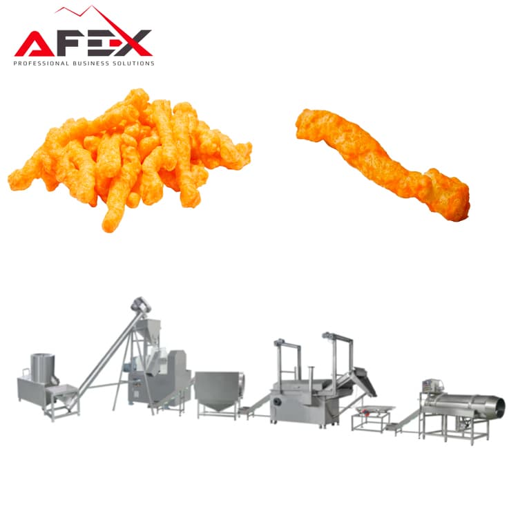 Line for the production of crackers from potato starch