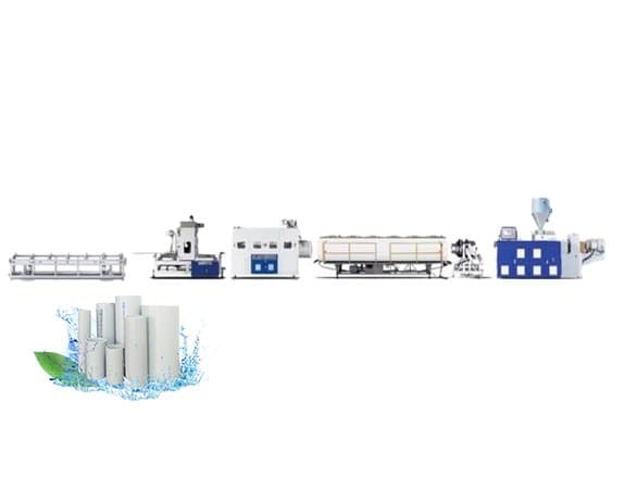 PVC pipe production line