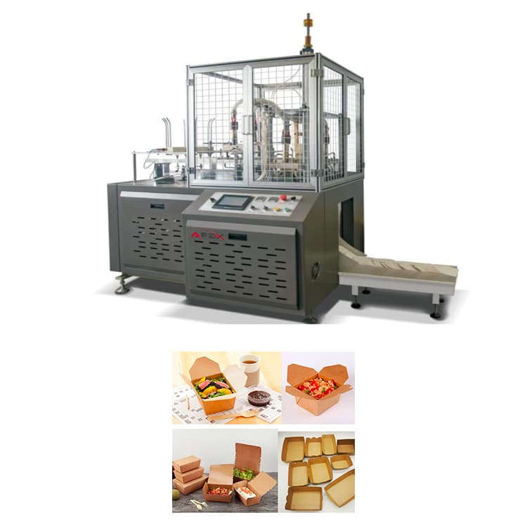 Fully automatic paper box making machine