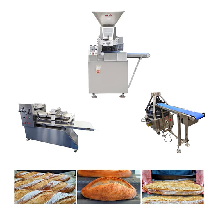 hot dog bagget non xamirlarini ishlab chiqarish liniyasi