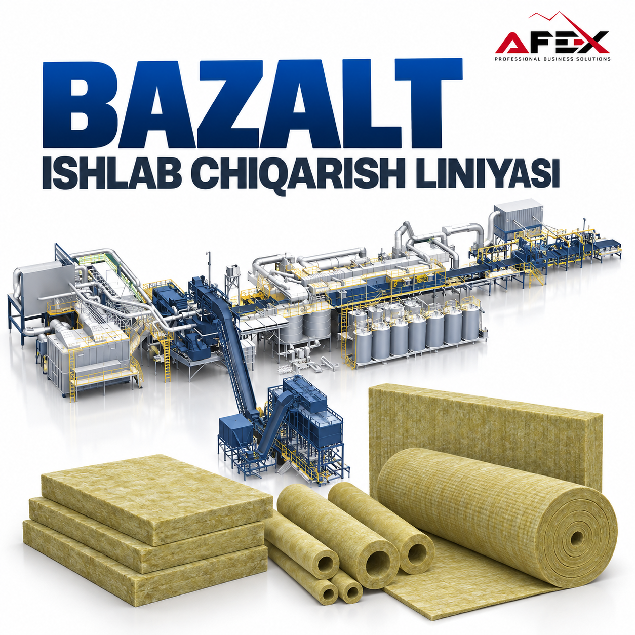 Basalt Wool Production Line