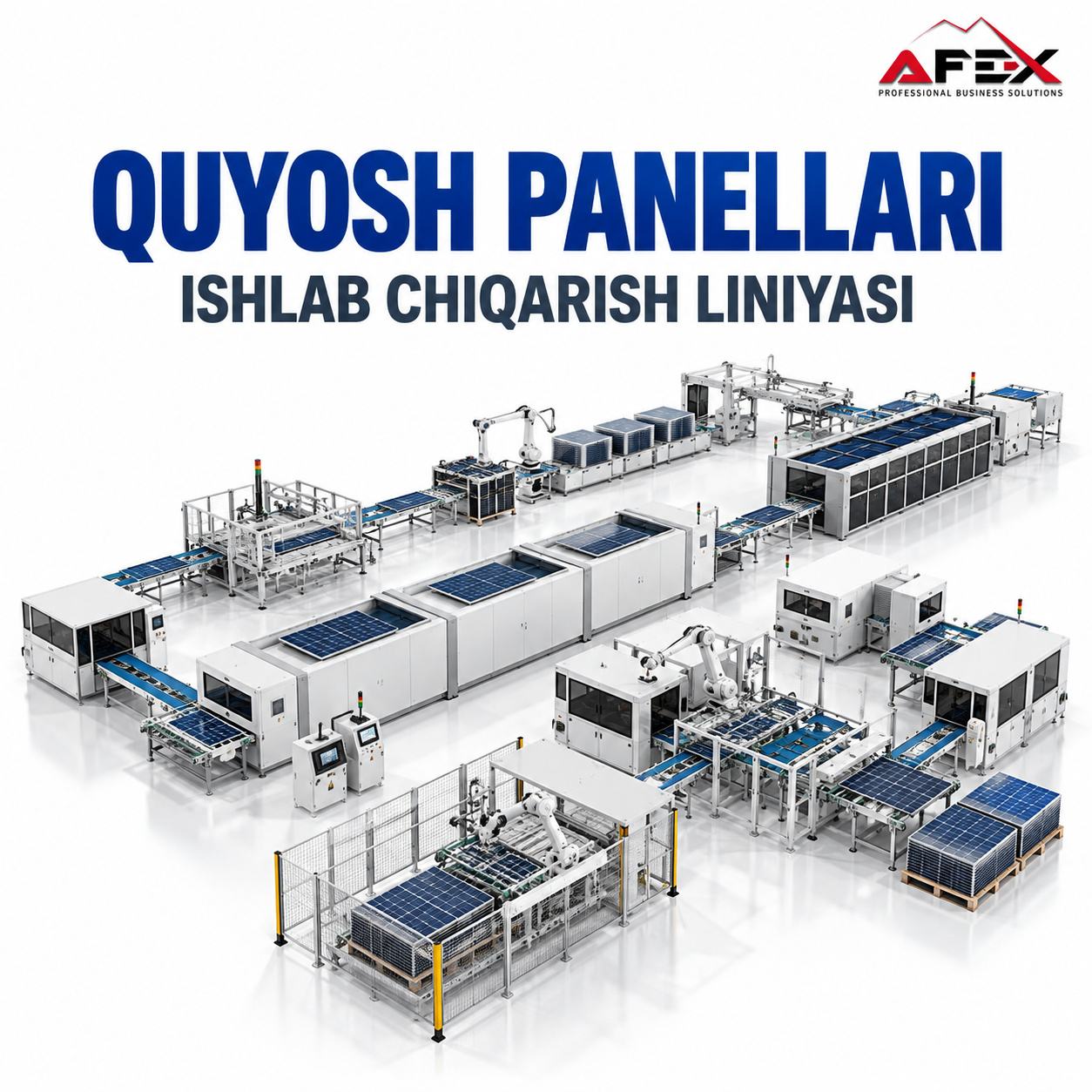 Solar Panel Production Line